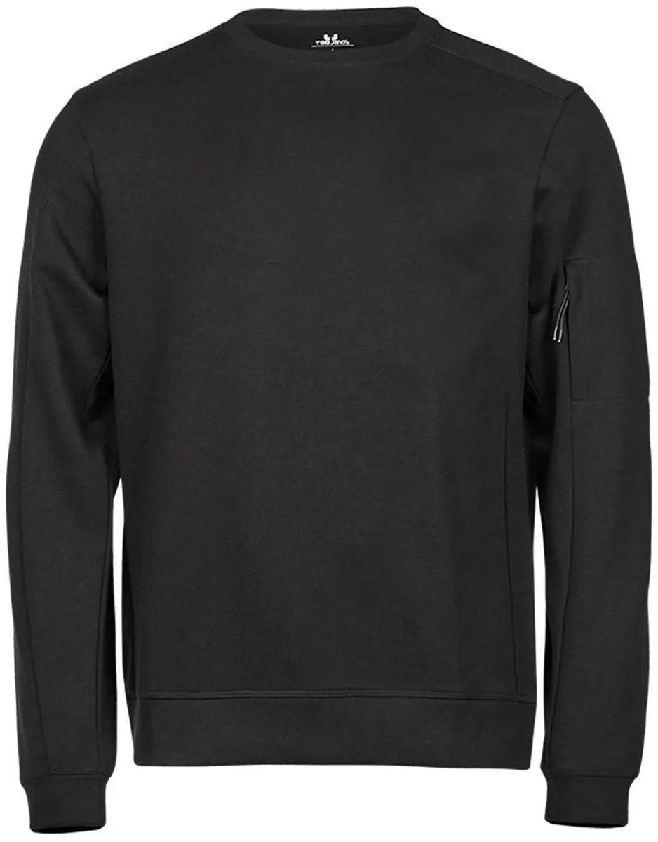 Tee Jays - Athletic Crew Neck Sweat - Black - M