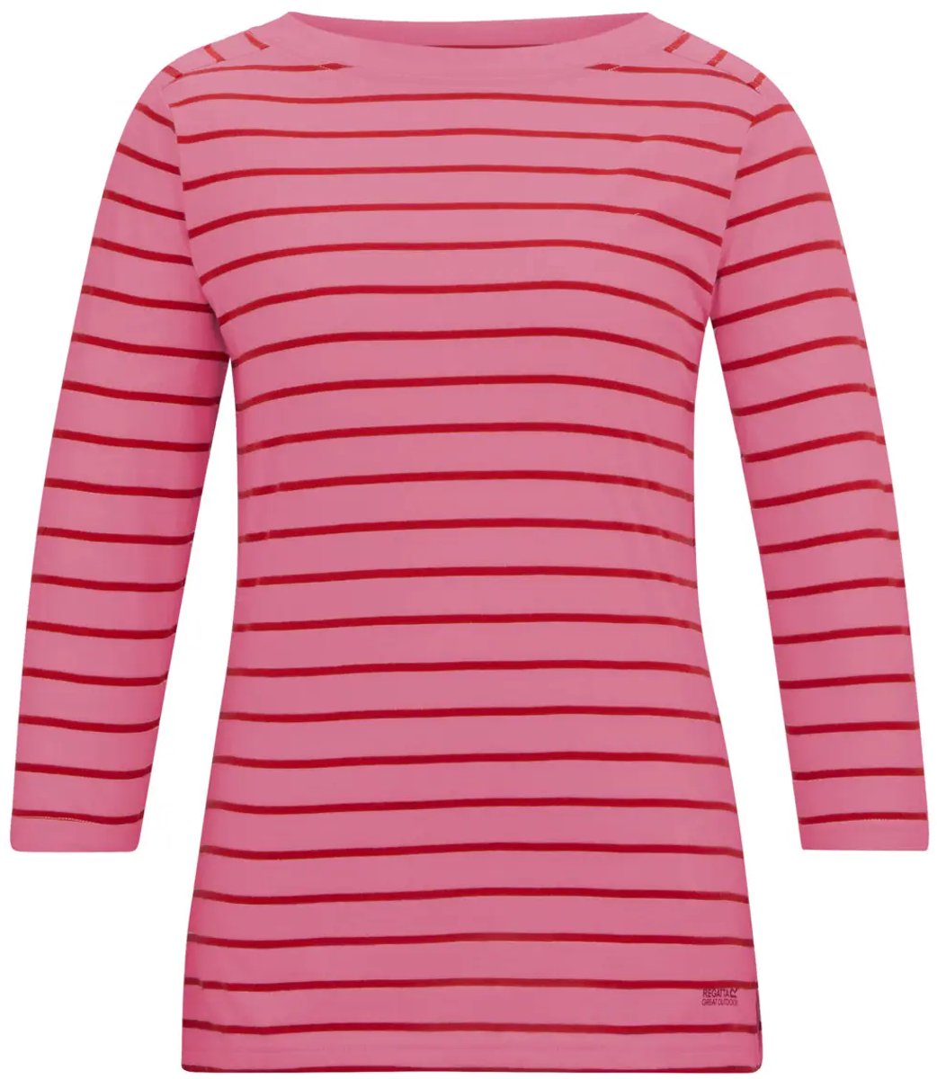 T-shirt met 3/4 lange mouwen dames Regatta Bayletta II Roze