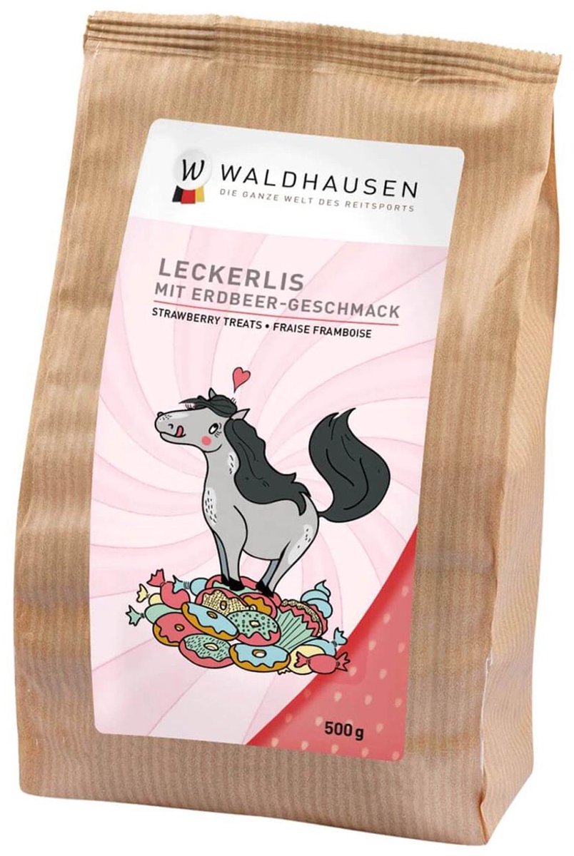 Waldhausen Paardensnoepjes Waldhausen Hartjes 500gr