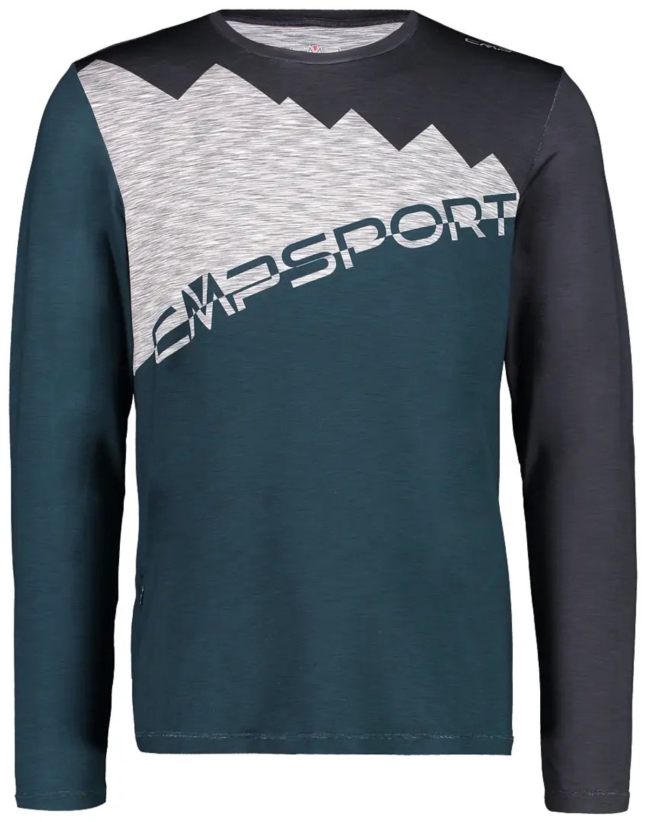 T-shirt CMP Freebike Petrol-antracite