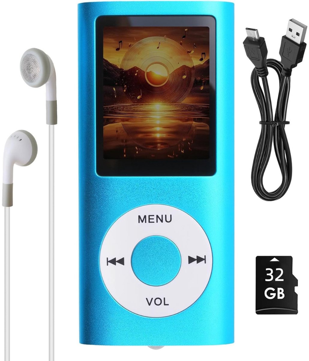 Zavio® MP3 Speler Bluetooth - MP4 Speler - Muziek Speler