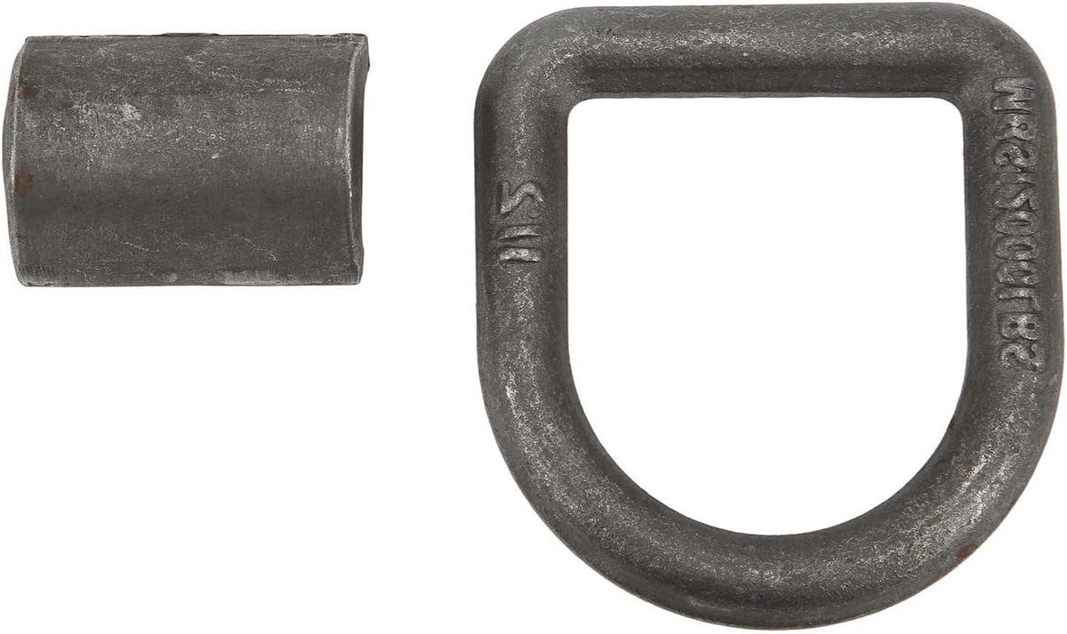 Vastzetlasankers - Lashaken Bindpunten - Lading Zekeren - Gesmeed Staal Constructie - 1/2 inch - Zilver