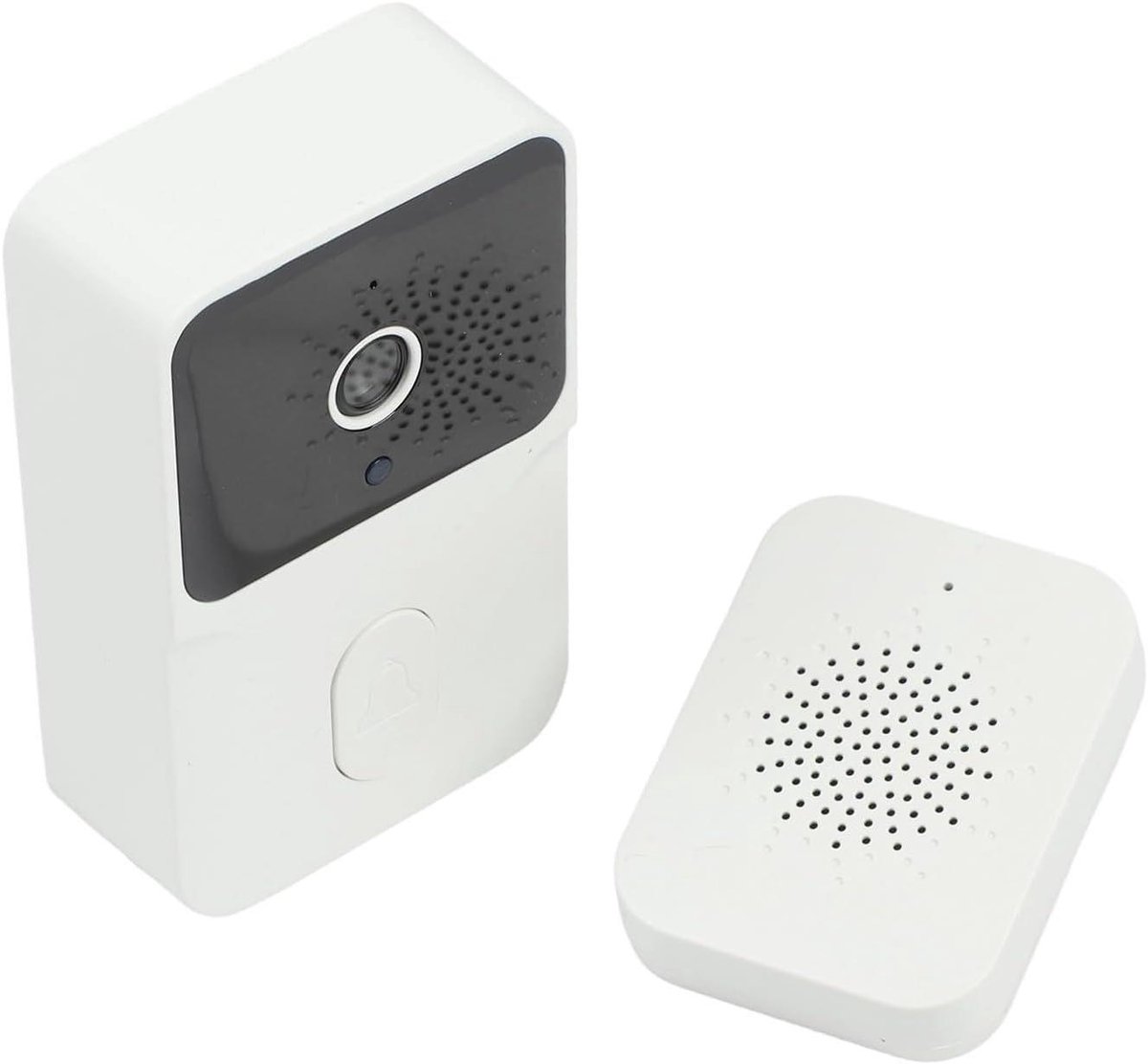 Draadloze Video Deurbel - Slimme Deurbel Intercom - Bezoekers Herkennen - Met Spraakwisselaar - 80 x 53 x 30 mm