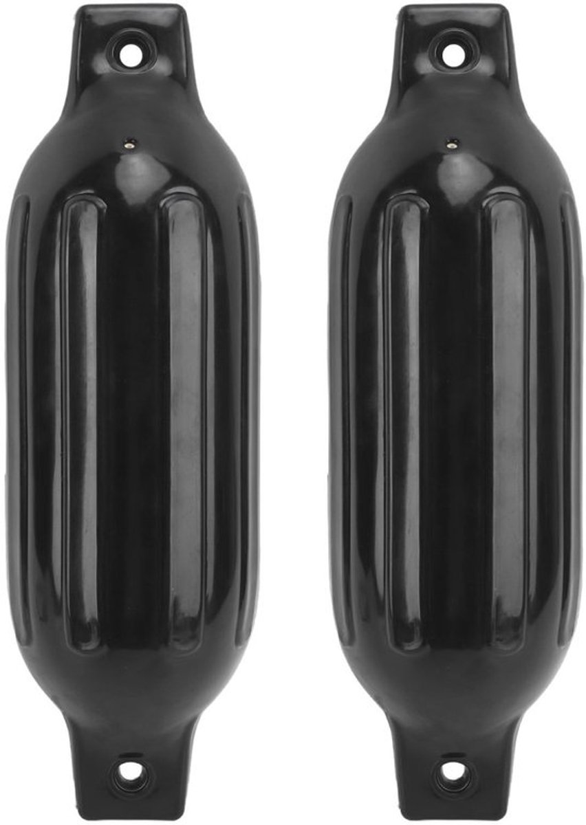 Bootstootkussens 2-pack - Opblaasbare Bootbumpers - PVC Pontonbootstootkussens - 4,5 x 16 Inch - Duurzaam - Bescherming van de romp - Scheepsfenders