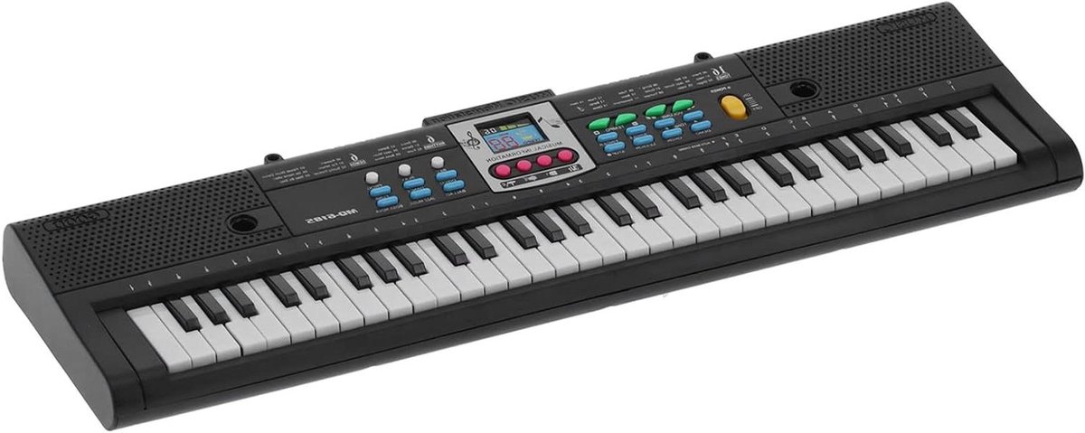 Elektrische Piano - Keyboard Kinderen - Muziek Leren Spelen - 61 Aanslaggevoelige Toetsen - 58 x 16 x 5 cm