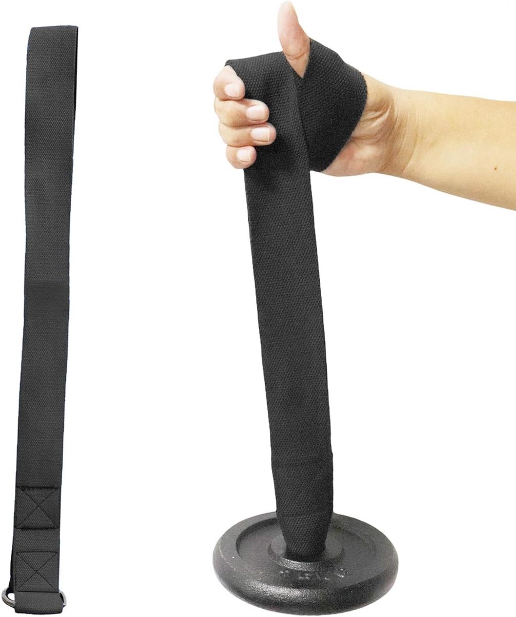Pols Trainingsapparatuur - Onderarmtrainer Vingerkracht - Kracht Opbouwen - Zware Weerstand Mogelijk - 15 x 5 x 25 cm - Zwart