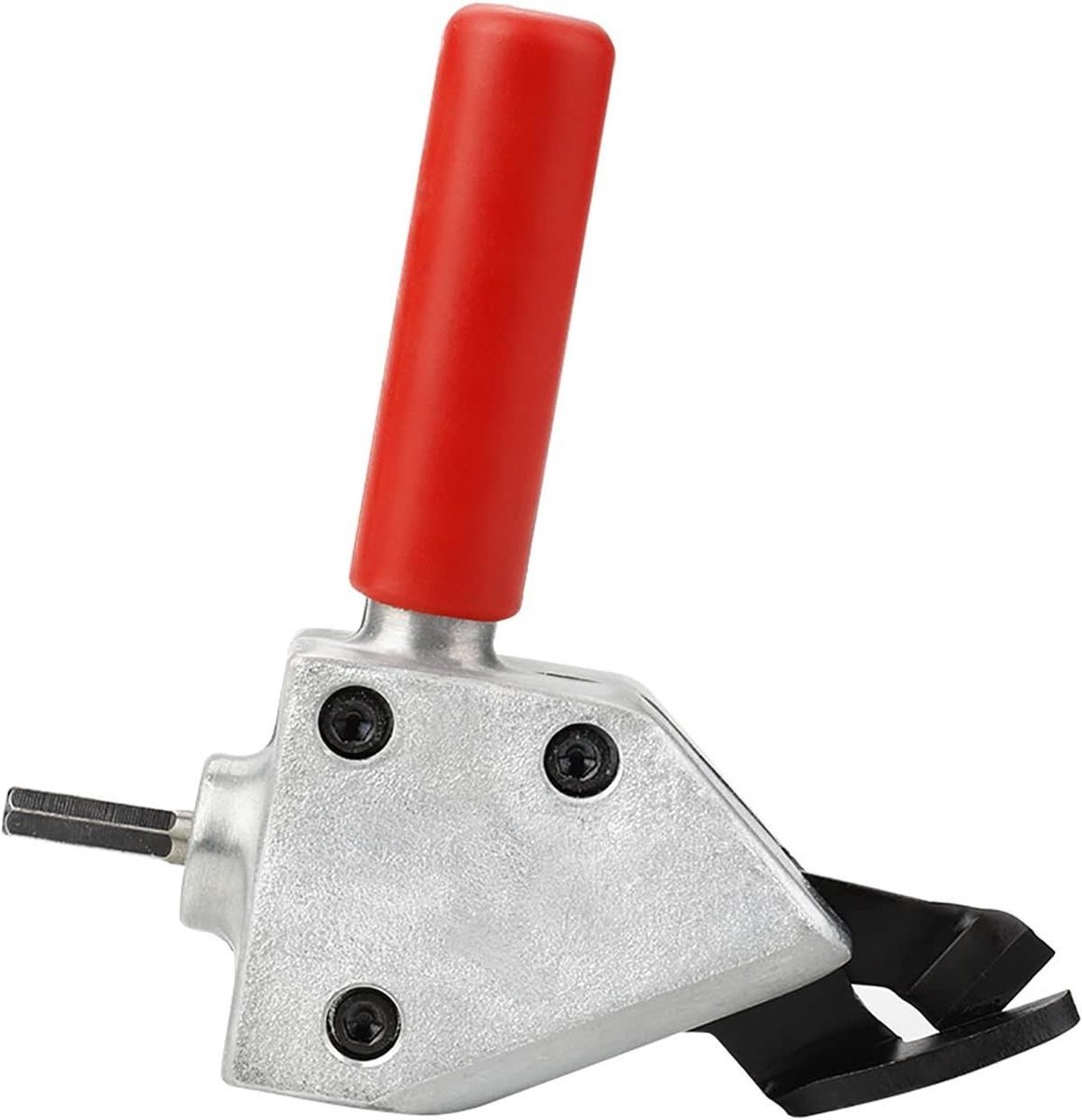 Metaal Knabbelschaar - Platensnijder Boor - Metaal Zagen - Braamvrij Snijden - 15.5 cm - Zilver