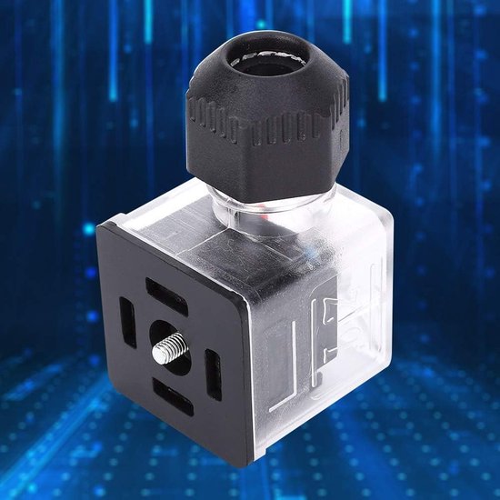 Waterdichte en stofdichte solenoïde spoel plug, universele indicator voor magneetventiel (12V) - Set van 5 stuks, ideaal voor tuinirrigatie en automatische systemen — afbeelding 4
