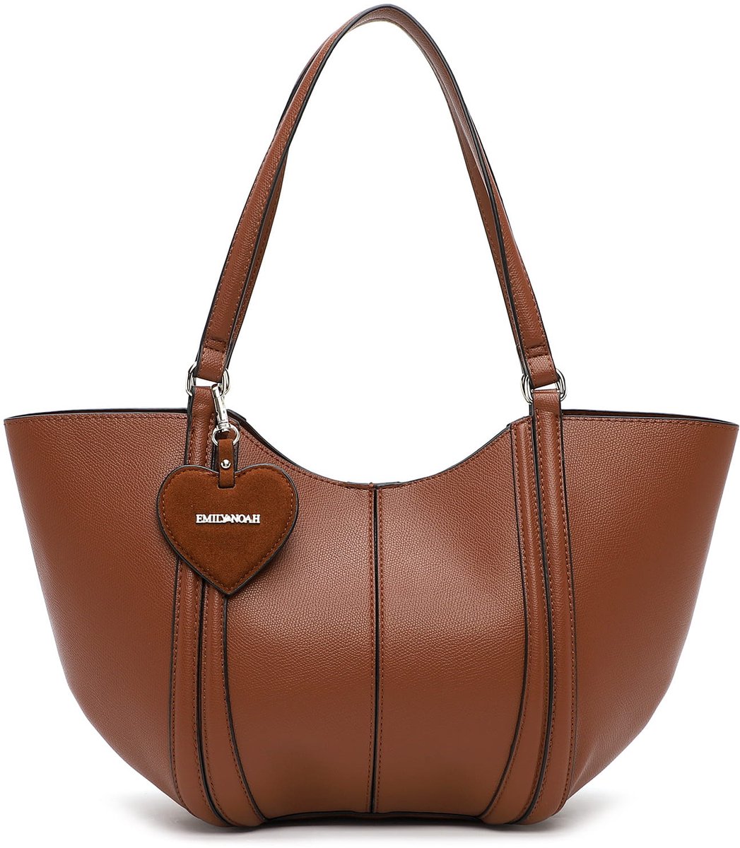 EMILY & NOAH Shopper E&N Levke ( 65730 ) - Dames handtassen - cognac 700