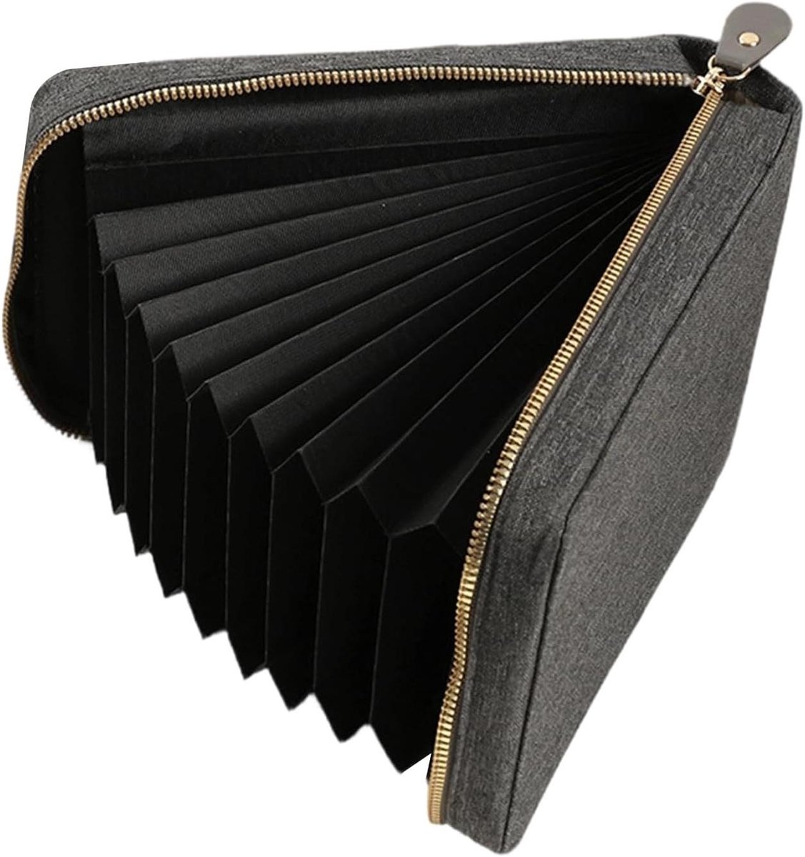Breinaalden Etui - Naaiwerk Organizer - Hobby Knutselen - Meerlaags Ontwerp - 21 x 14.5 x 6 cm - Zwart