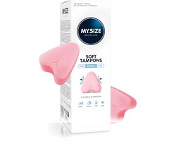 MY.SIZE Woman NORMAL Soft Tampons, zonder touwtje, voor sport, love en spa, 20 stuks