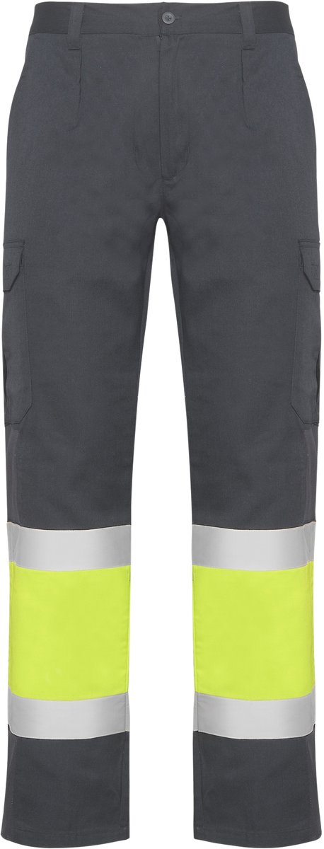 Roly Naos Trousers RY9300 Lead 23/Fluor 221 Geel