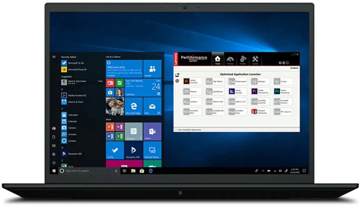 Lenovo ThinkPad P1 Gen 4 | Intel Core i7 | NVIDIA T1200 | 40.6 (16″) | 2000 GB SSD | 32 GB DDR4 | ND | WiFi | Windows 11 Pro
