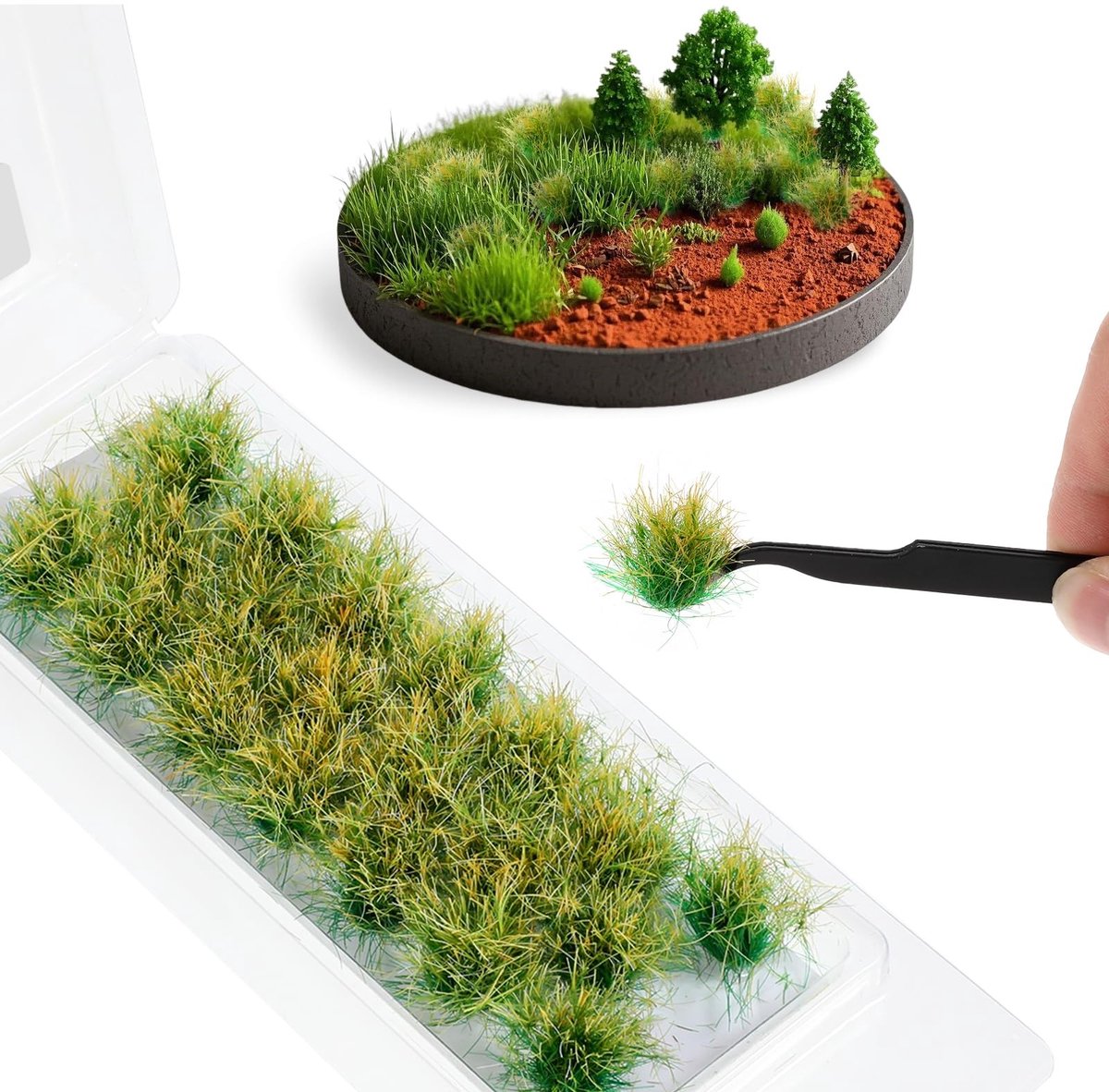 Omgoods - Kunstgras voor Diorama's en Miniatuur Landschappen
