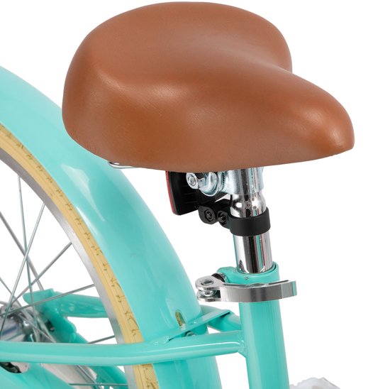 KEANO 20 Inch Kinderfiets voor Meisjes, 7-10 Jaar, met Standaard, Kinderfiets Groen — afbeelding 4