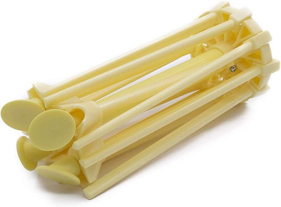 Opvouwbare Pastadroger - Pastarek Droogrek - Verse Pasta Drogen - 10 Drogen Stangen - 40 x 40 x 28 cm — afbeelding 2