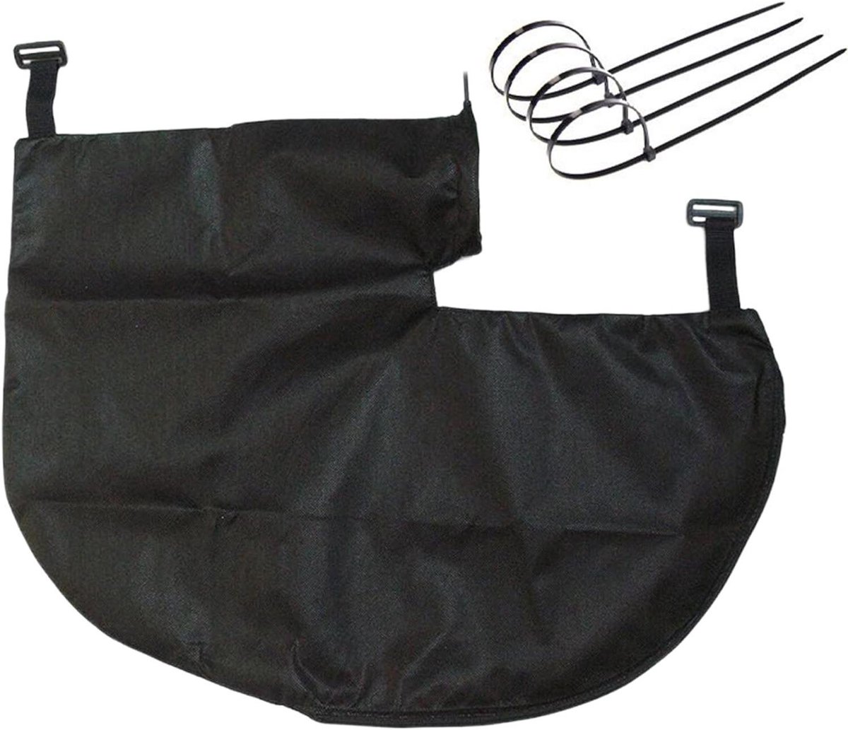 Opvangzak Bladblazer - Vliesstof Zak - Tuinonderhoud - Scheurbestendig Ontwerp - 53 x 70 cm - Zwart
