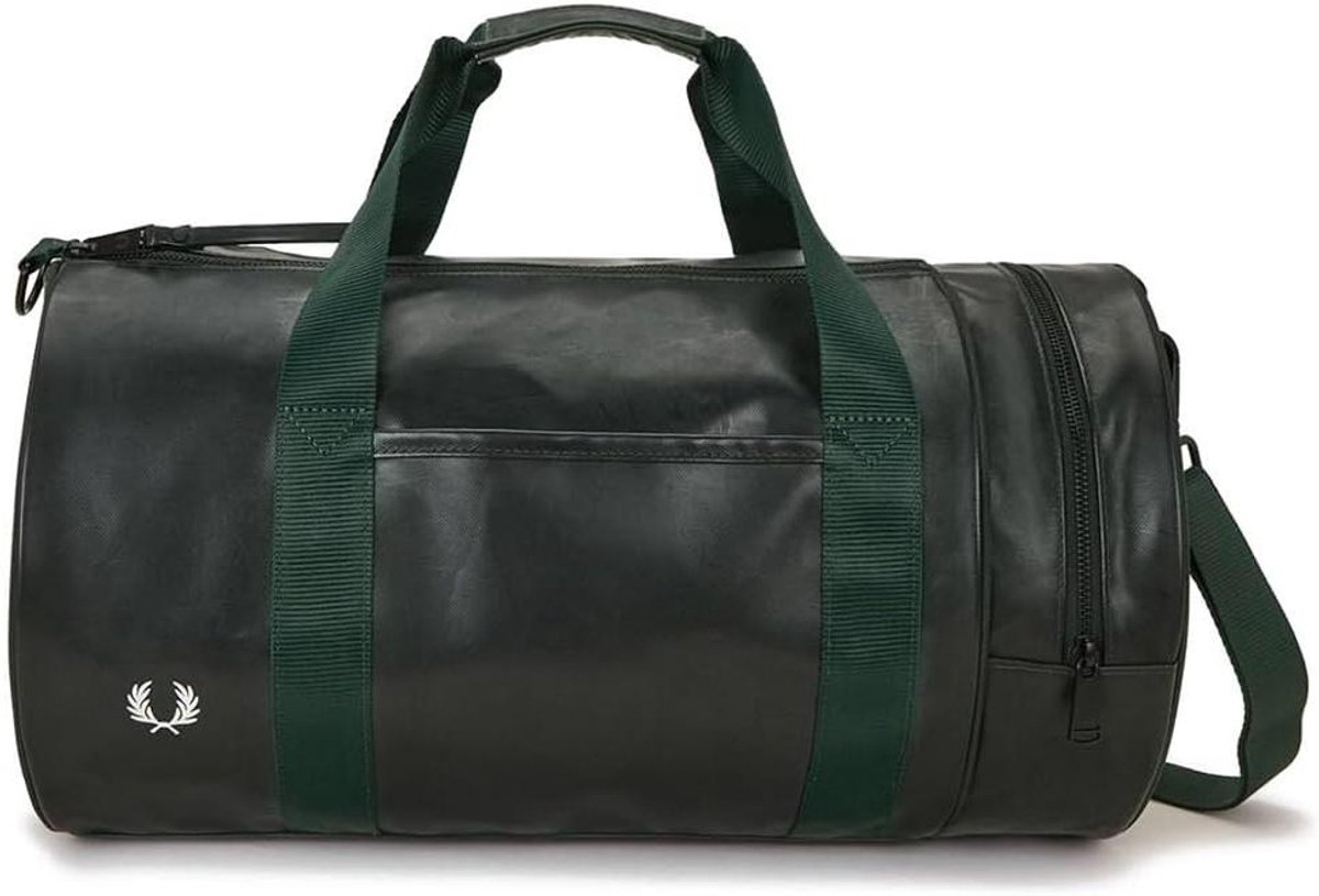Sporttas Barrel - Gymtas Reistas - Sporten Trainen - Overzichtelijke Indeling - One Size - Night Green