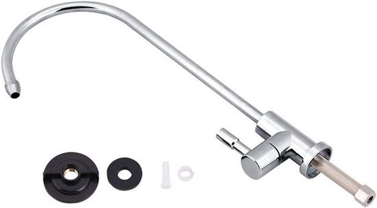 1/4'' zinklegering keukenkraan chromen omgekeerde osmose RO drinkwaterfilter