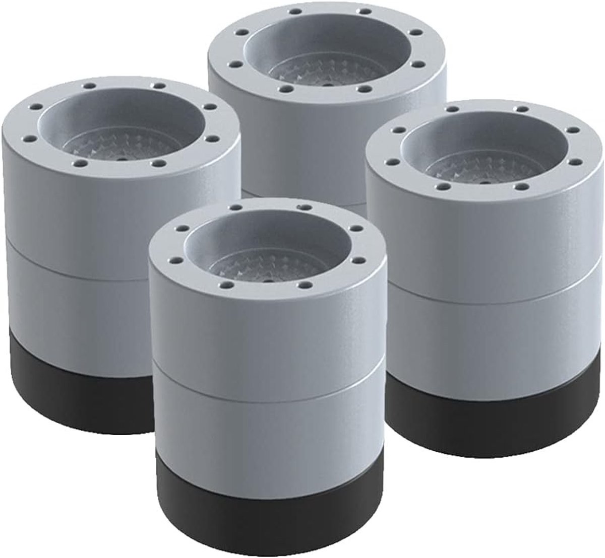 Anti-vibratie pads voor wasmachines en apparaten, demping en stabilisatie (6 stuks)