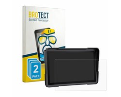 BROTECT - Screenprotector voor Atovanka Motorrad Carplay 7" - Folie Beschermfolie transparant 2 Stuks