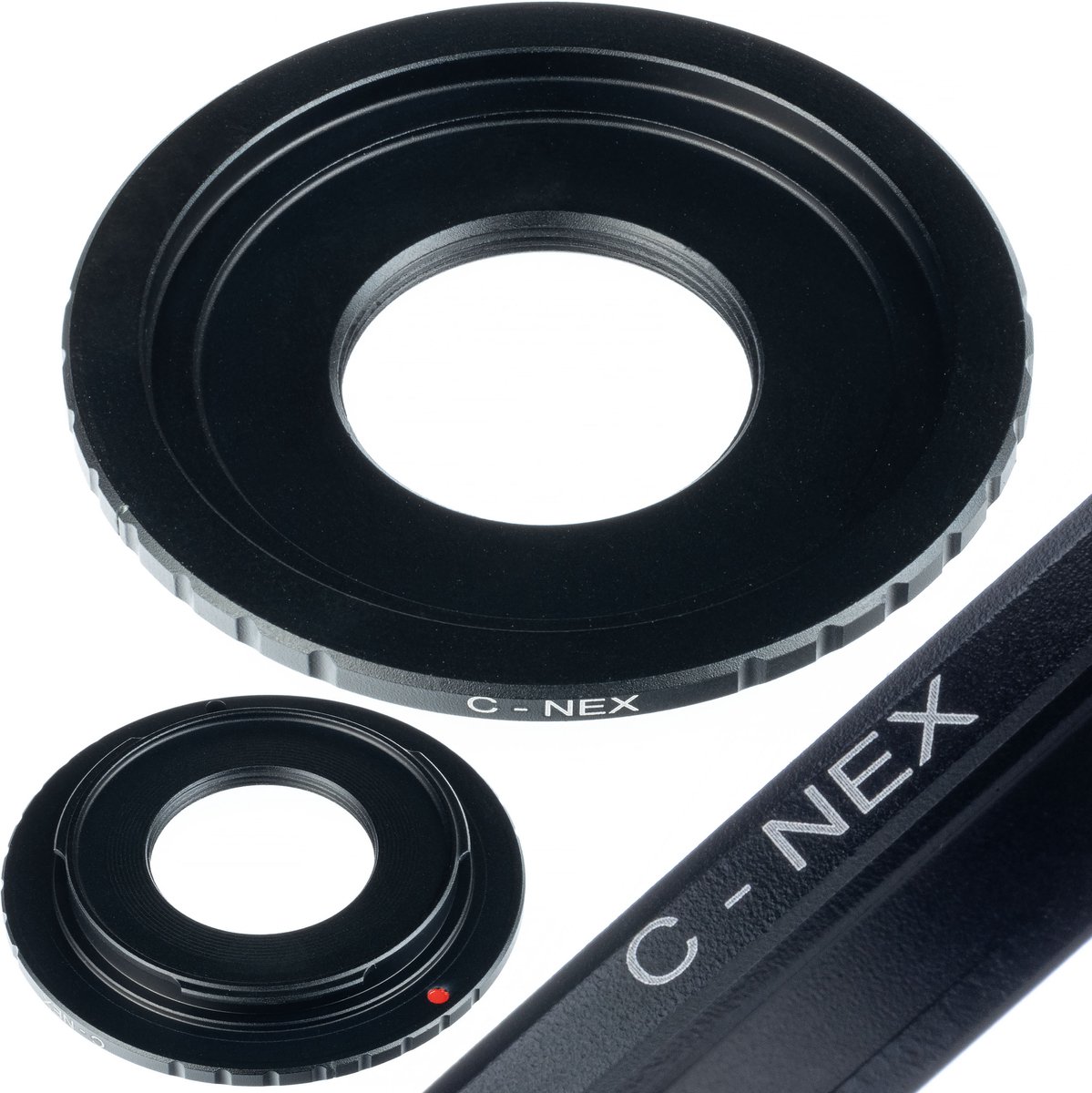 Rosfix C-Mount Adapter Vervanging M25 - Precisie Pasvorm Geen Kortsluiting - M25 naar Sony E-Mount - Geschikt voor Sony