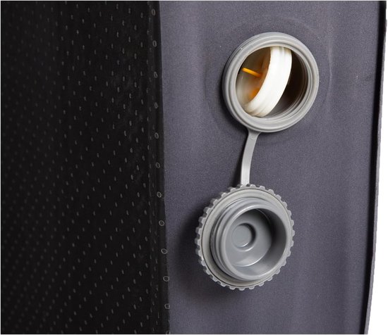 Luchtbed Slim - Slaapmat Kamperen - Compact Slapen - Zelf-opblazend - 1 Persoons - Antraciet — afbeelding 2
