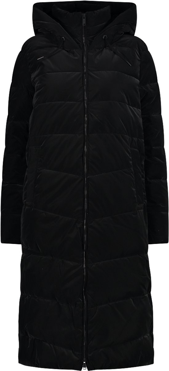 Lange parka voor dames CMP Zwart