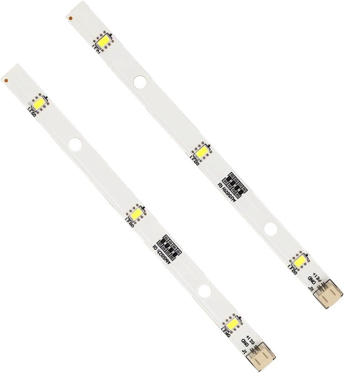 LED Koelkastlamp - Lichtstrips voor Koelkast, Compatibel met E349766 en MDDZ-162A, DC12V, 2W, Set van 2, Energiezuinig en Duurzaam