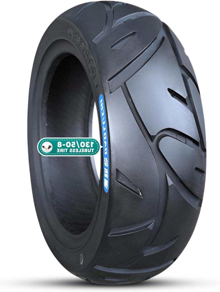 Banden - Banden Set - Scooter Rijden - Street Tread - 130/60-10 - Zwart