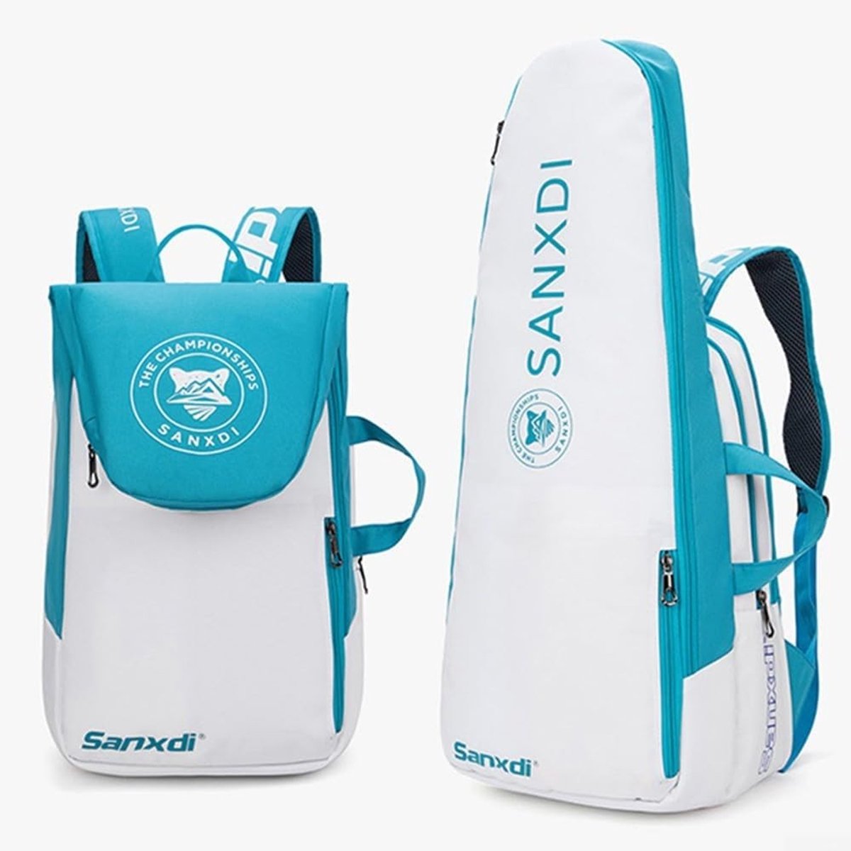 Tennisracket tas voor opslag, rugzak voor paddles, geschikt voor squash en badminton, ruime en handige tas