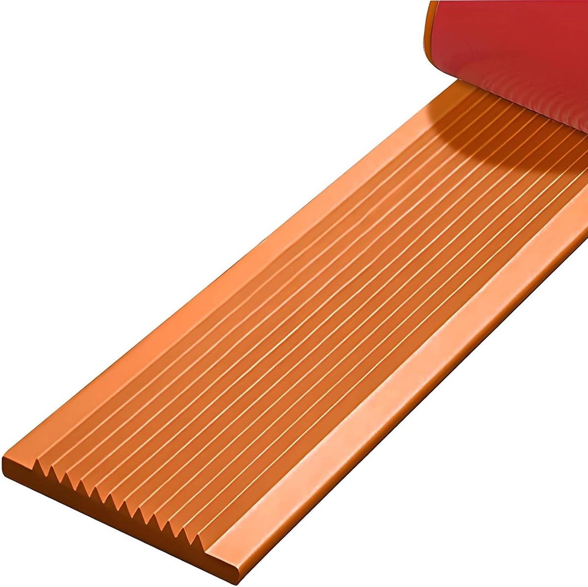 Antislip trap neuzen - Vloer rand trim - Veiligheid verhogen - Zelfklevend driehoek ontwerp - 5 cm x 10 m