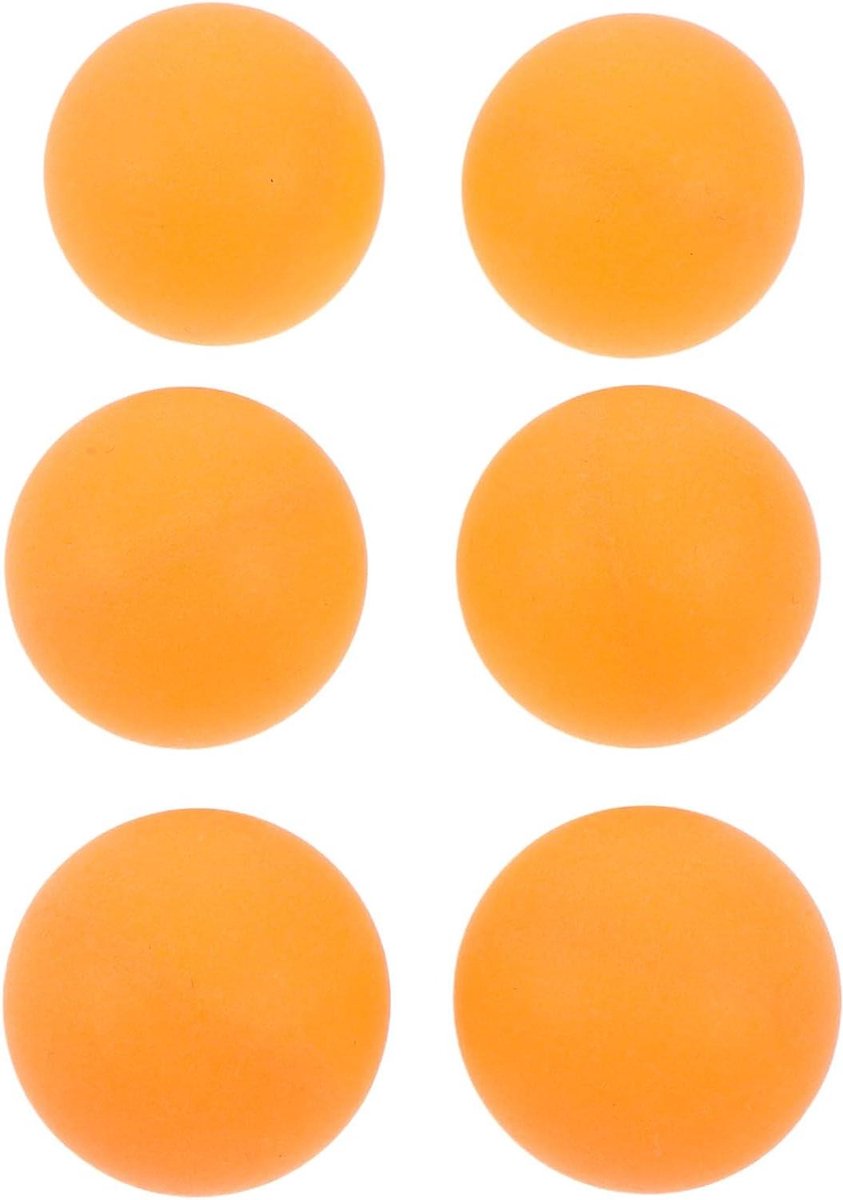 Tafeltennisballen met Geluid - Blinde Pingpongballen Kleurrijke Ballen - Toegankelijk Tafeltennis - Met Ijzeren Kralen - 4 cm Diameter - Oranje