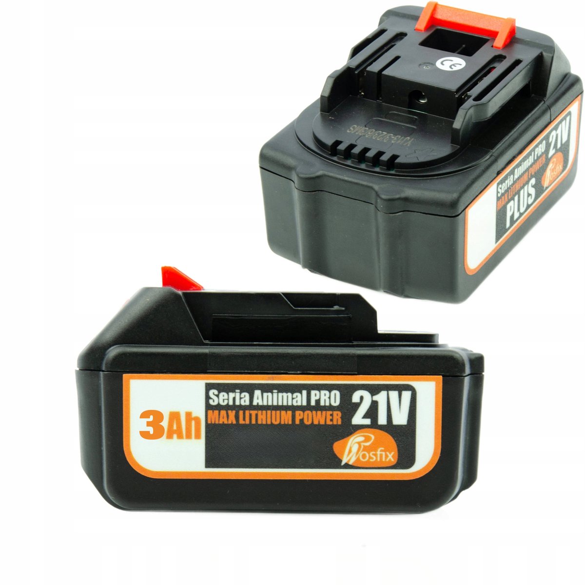 Rosfix Accu 3Ah 21V - MAX Lithium Power - Snelladen, Duurzaam, Hoge Capaciteit - Geschikt voor Makita