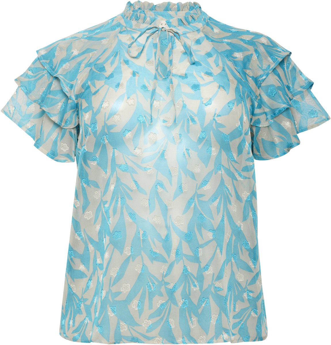 Vrouwenblouse KAFFE Curve Lina