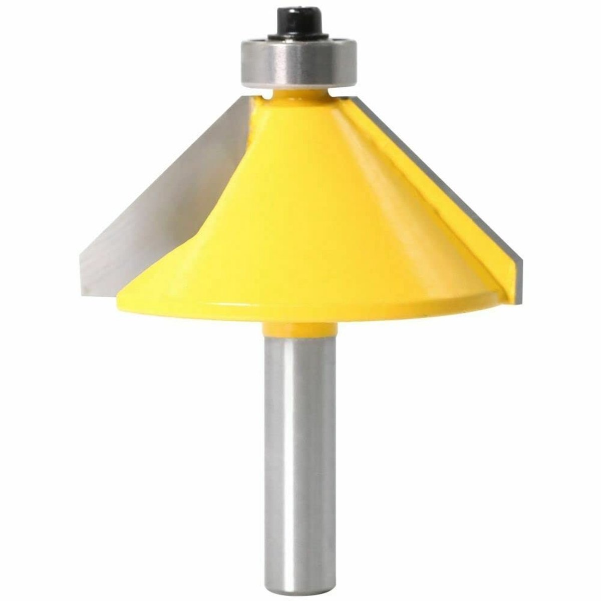 Hoekfrezen met 8mm Shank voor 45 Graden Velling en Facetbewerking, Precisie Freesgereedschap voor Houtbewerking