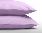 Zelesta Everyday Uni Kussenslopen Lila - Kussenslopen 60 x 70 set van 2