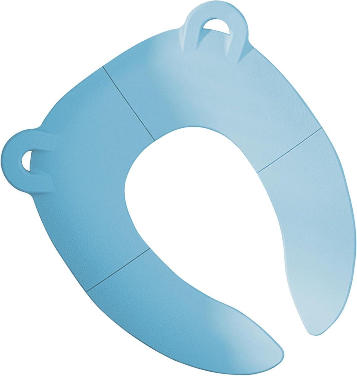 Opvouwbaar Potje - Draagbaar Toilet - Zindelijkheidstraining - Spatpreventie - 196 x 162 cm - Blauw