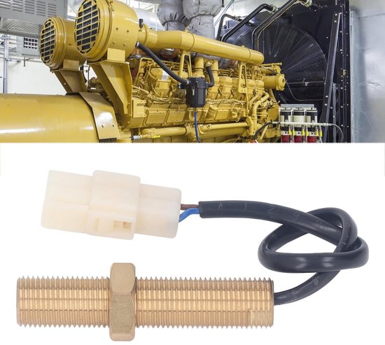Rotatiesensor Snelheid - Tachometer Sensor - Motortoerental Meten - M16 Schroefdraad - IP44 Bescherming - Aluminium — afbeelding 5