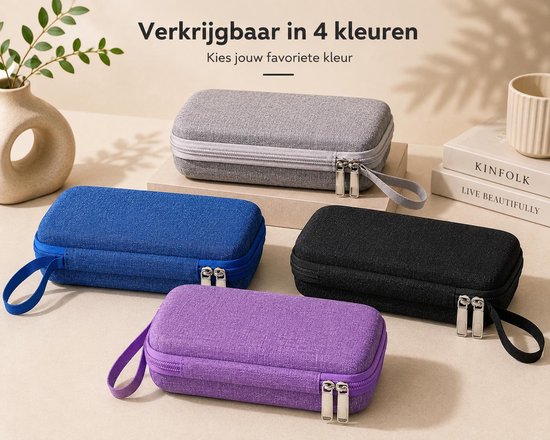 ETSELLS Insuline Koelcase PAARS - Medicatie Koeltas - Inclusief 2 Ice Packs - Waterdicht & Schokbestendig - Diabetes Etui - Voor Reizen van Etsells — afbeelding 3