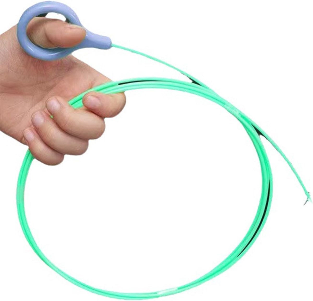 Schuifdak Reinigingsborstel - 500 cm - Flexibele Afvoerborstel van Staal en PVC - Voor Auto en Huishoudelijk Gebruik