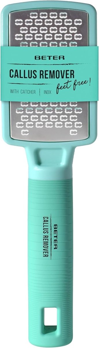 Harde Huidschraper voor Voeten - Roestvrij Staal - Ergonomisch Ontwerp - Voor Pedicure en Eeltverwijdering