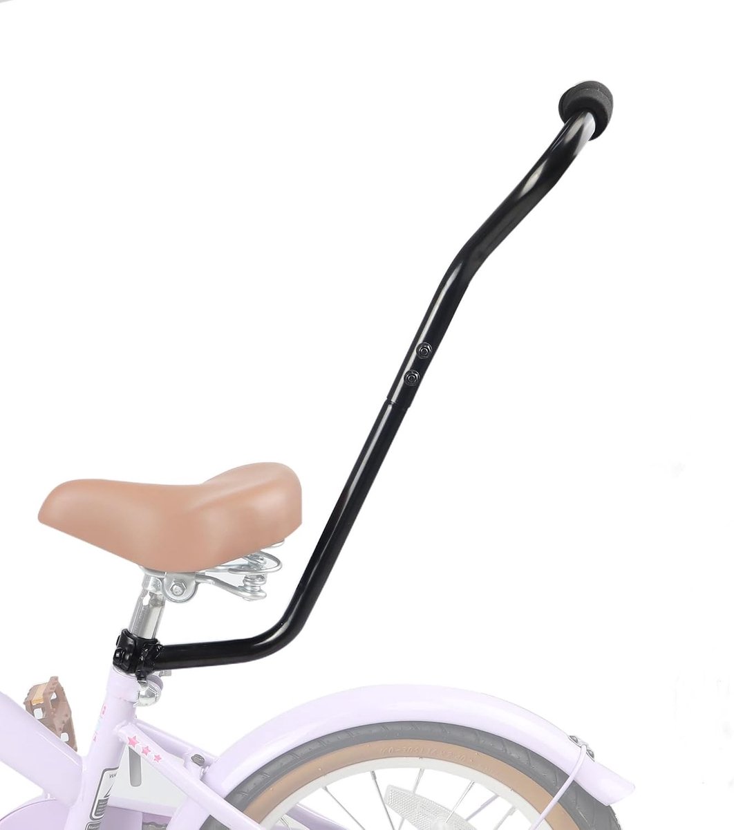 Kinderen Fiets Trainingsduwstang voor Balans en Leren Fietsen - Ideaal voor Jonge Fietsers, Veilig en Comfortabel