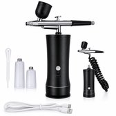 Vixson - Airbrush Set met Compressor - Draadloos & Oplaadbaar via USB - Elektrisch Spuitpistool - Voor Modelbouw, Make-Up, Nagels - AIRBRUSHY