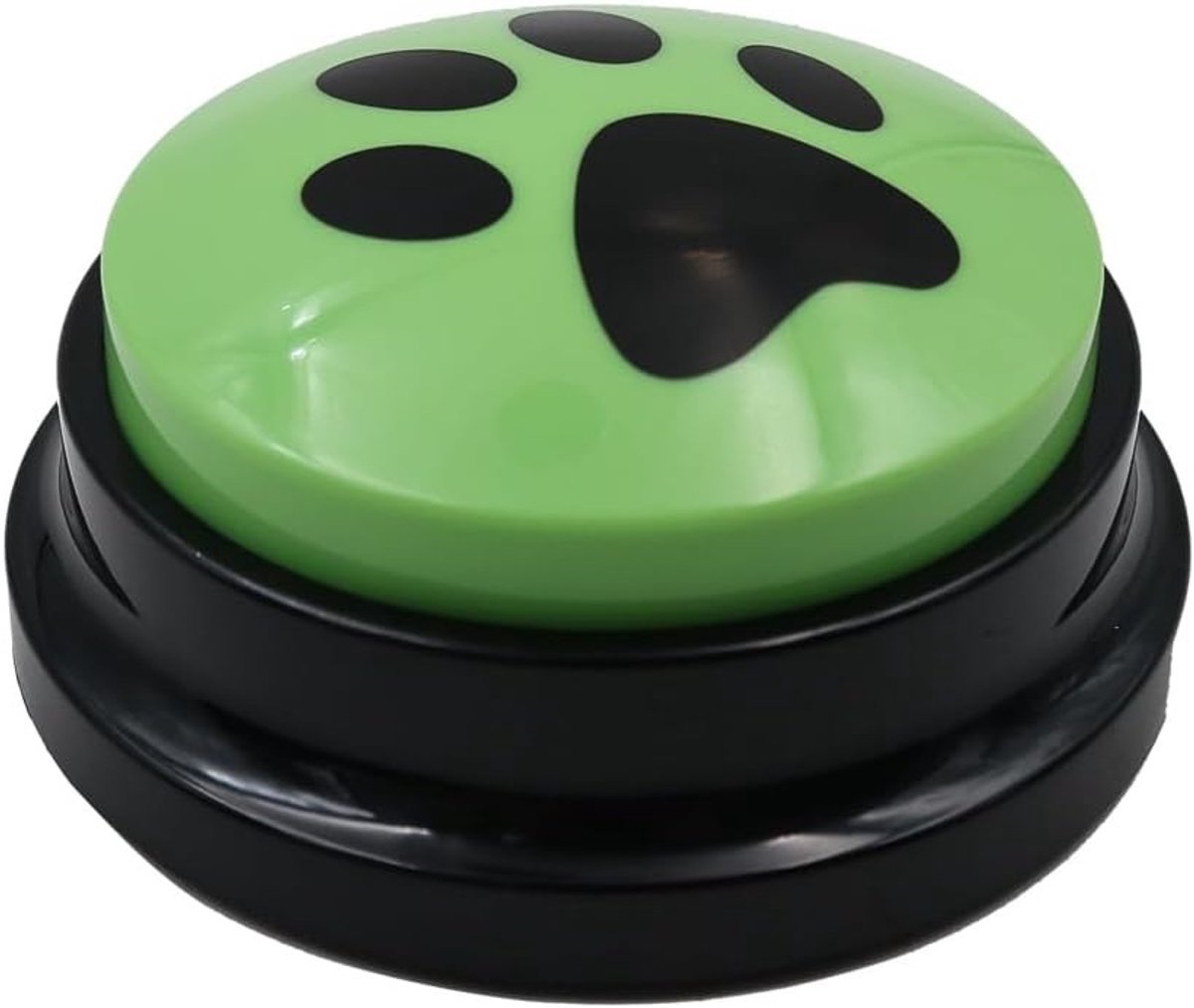 4 Stuks Honden Trainingsknoppen voor Communicatie, Geluidsopname en Interactieve Training (Rood + Geel + Groen + Blauw)