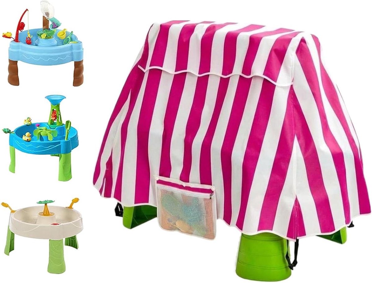 Hoes voor Watertafel - Deksel Zandbaktafel - Kinderspeelgoed Beschermen - Waterdicht Oxford Materiaal - 94 x 56 x 6.5 cm