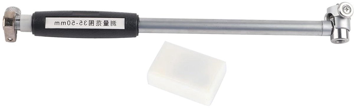 Binnenmeter Aluminium - Meetklok Indicator - Boringen Meten - Hoge Nauwkeurigheid - 35-50 mm - Aluminium