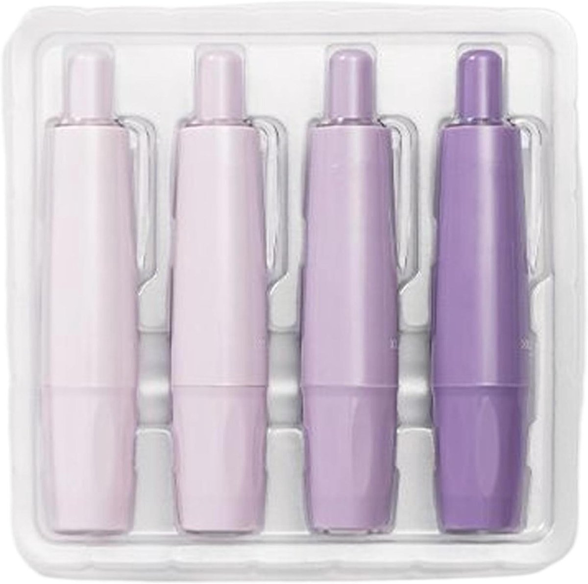 Plakroller Set - Lijmroller Dubbelzijdig - Knutselen en Hobby - Intrekbare Dispenser - 4 Stuks - Gekleurd