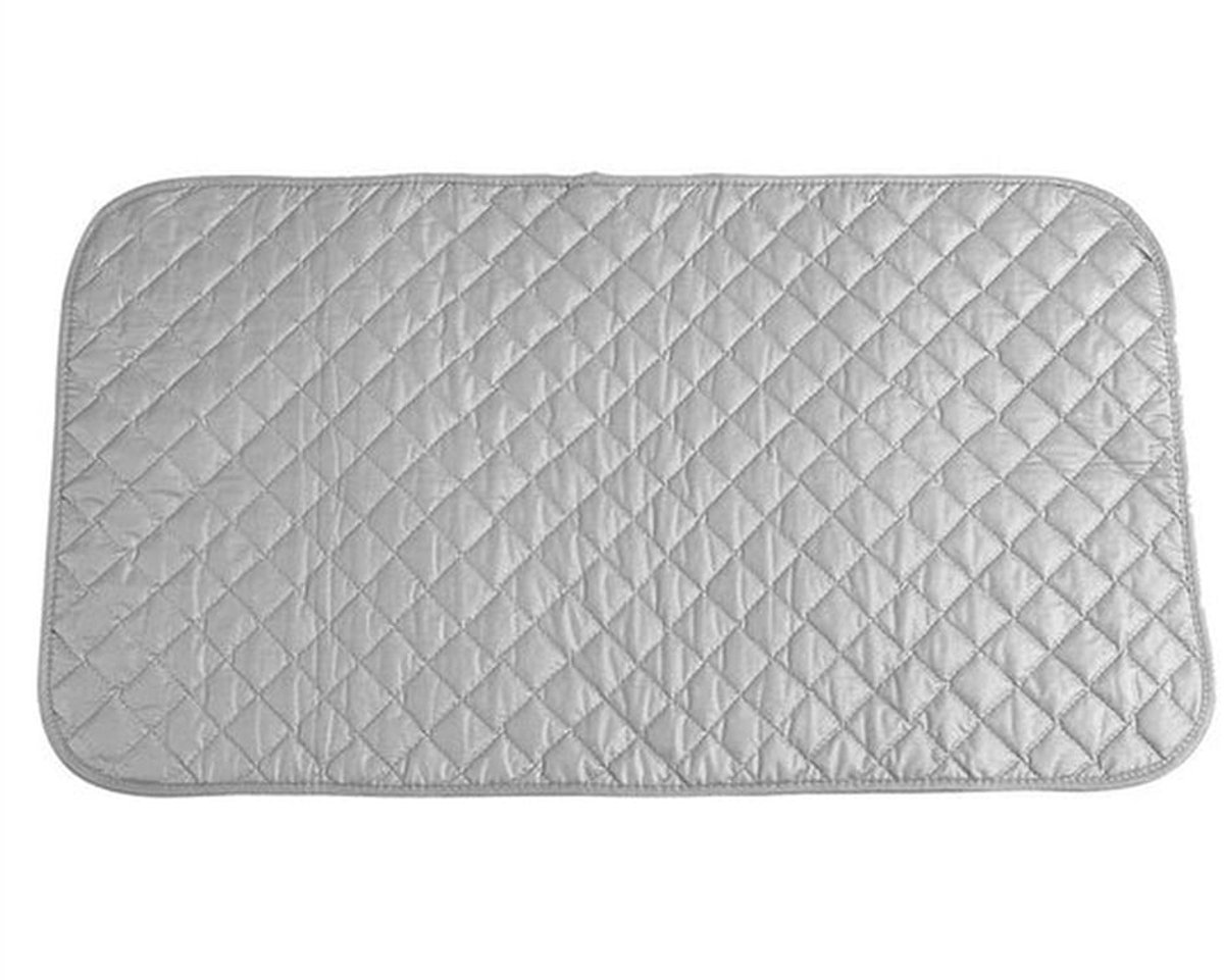 Strijkmat Hittebestendig - Opvouwbaar - Antislip - Katoenen Deken - Draagbaar - 46 x 81 cm - Strijkdeken