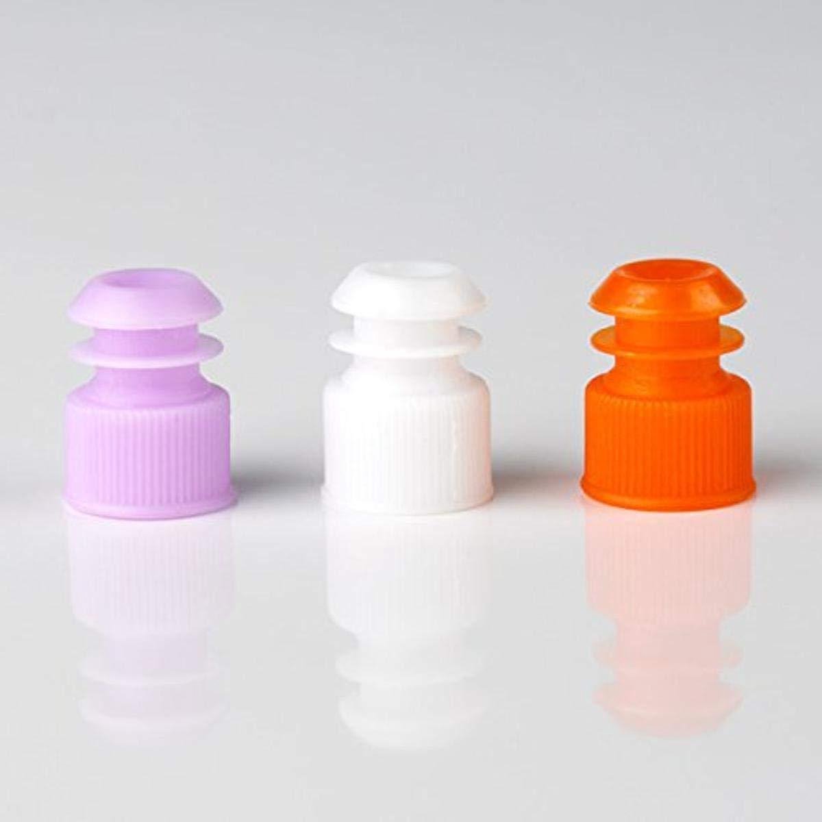 Flensplug Cap - Reageerbuis Dop - Laboratorium Werk - Lekveilige Afsluiting - 13mm - Lavendel